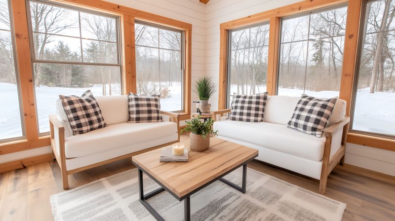 Cozy Sunroom Nook